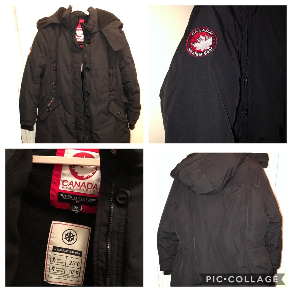 Canada Weather Coat 2XL (fits like a 1X)